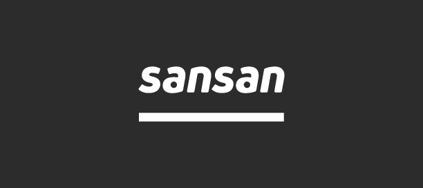 ドキュサインの電子署名を利用しているSansan株式会社のロゴ
